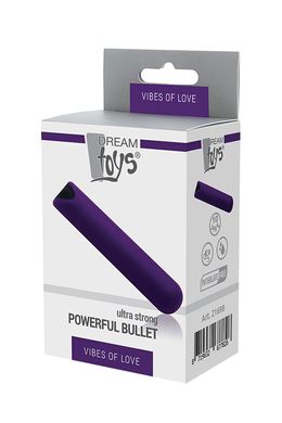 Перезаряжаемая вибропуля POWERFUL BULLET PURPLE