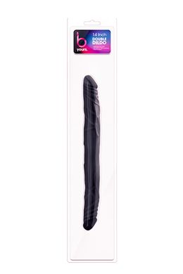 Двойной фаллоимитатор B YOURS 14INCH DOUBLE DILDO BLACK