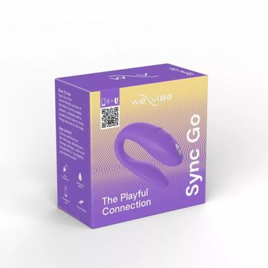 Вібратор для пар We-Vibe Sync Go Light Purple, фіолетовий