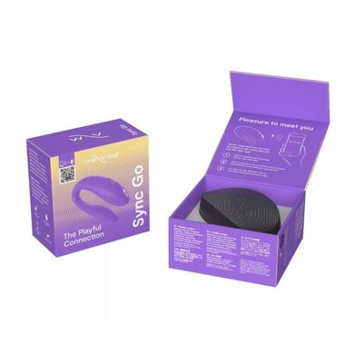 Вибратор для пар We-Vibe Sync Go Light Purple, фиолетовый