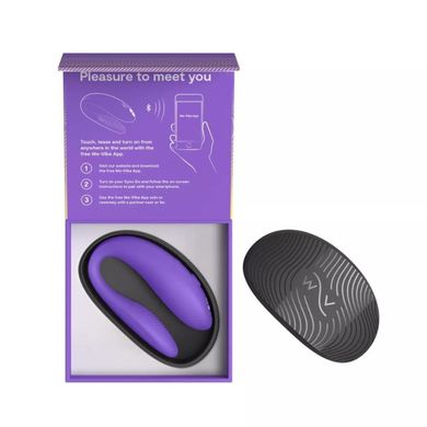 Вібратор для пар We-Vibe Sync Go Light Purple, фіолетовий